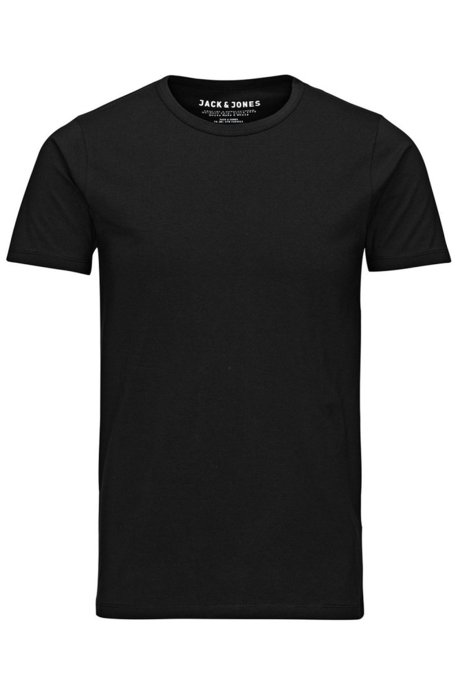 BASIC O-NECK TEE S/S NOOS 12058529 Black